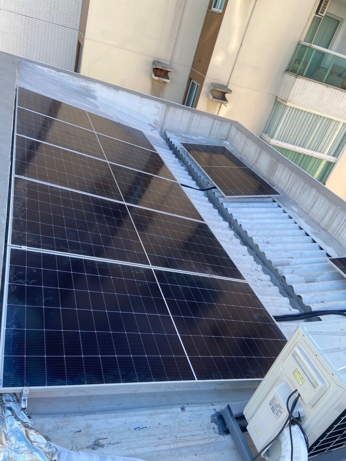 Instalação de energia solar