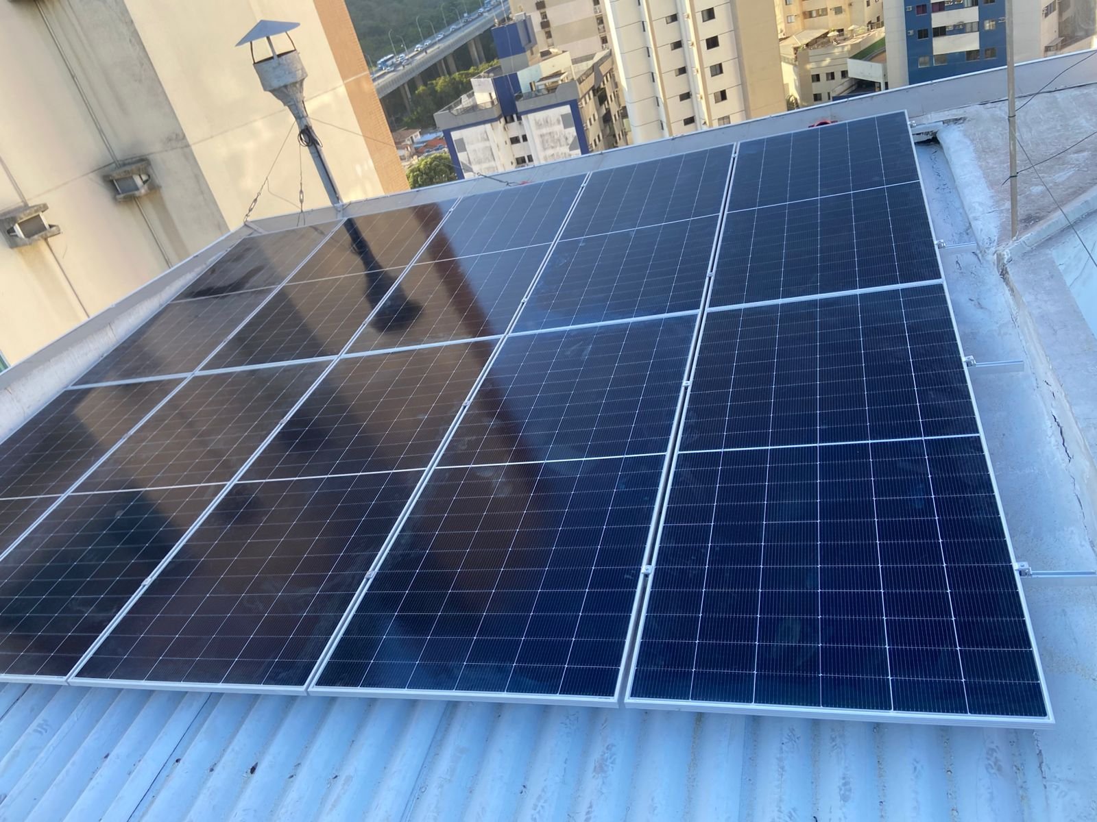 Instalação de energia solar