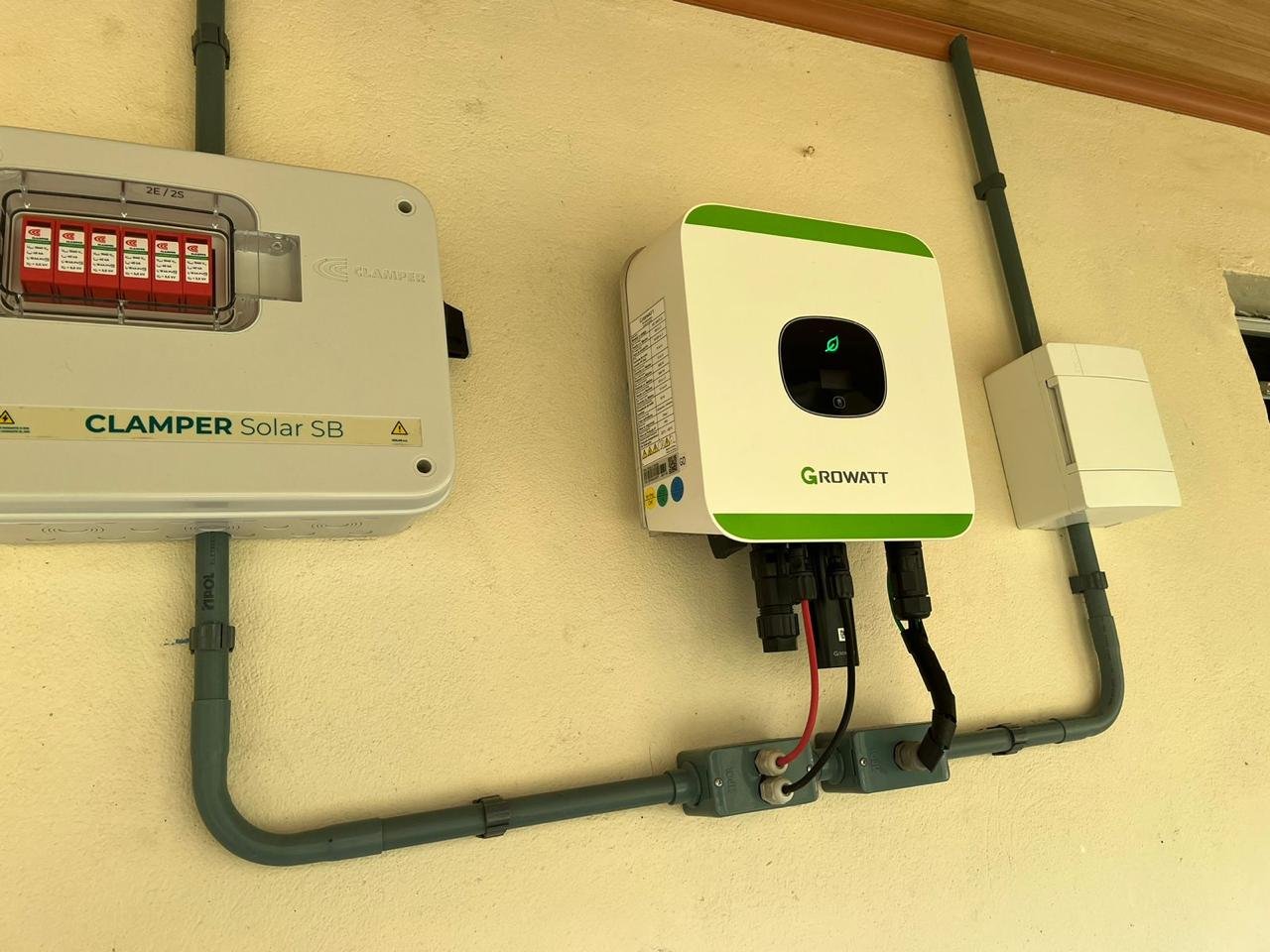 Instalação de energia solar