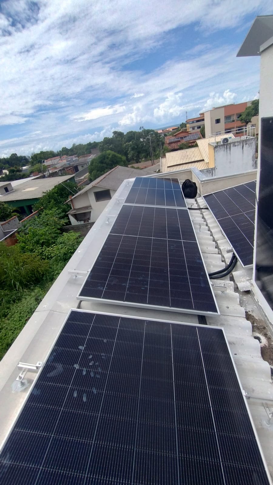 Instalação de energia solar